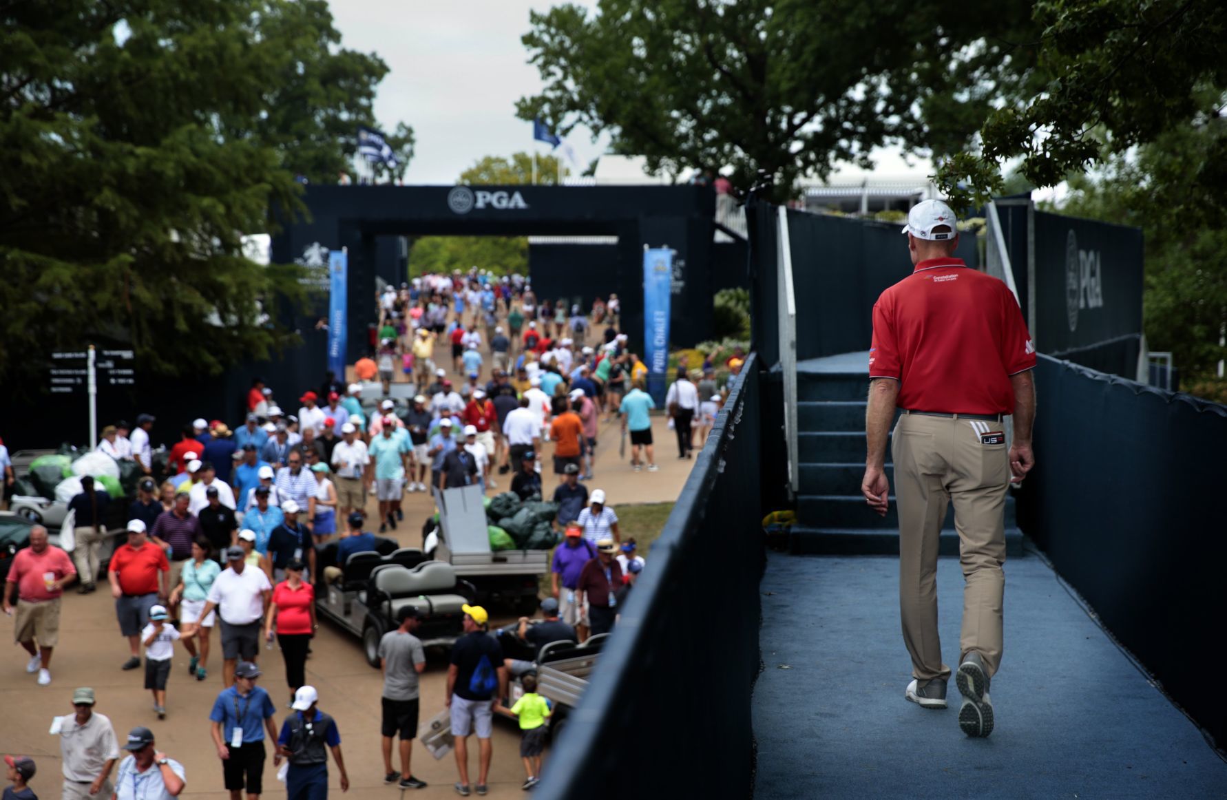 Practice day for 100th PGA Championship at Bellerive